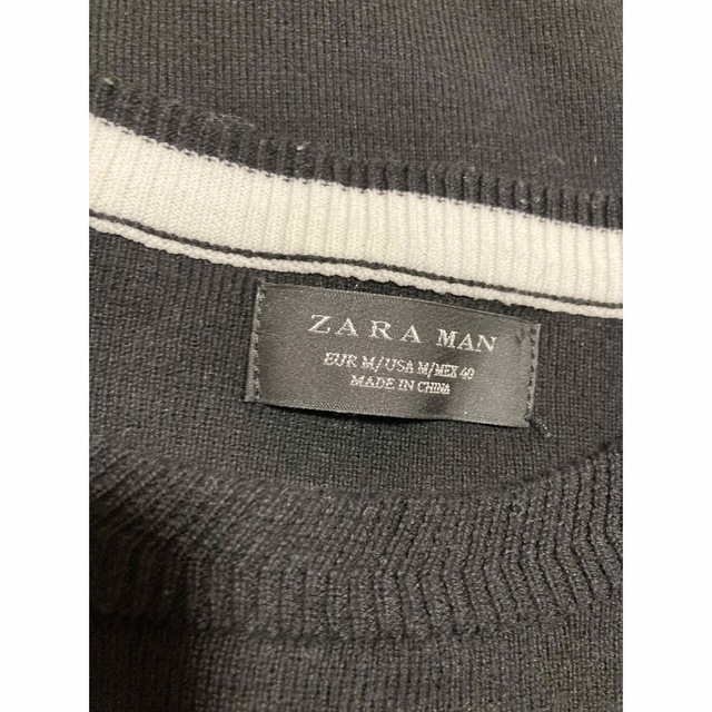 ZARA(ザラ)の"美品" ZARAメンズ　七分袖カットソー メンズのトップス(Tシャツ/カットソー(七分/長袖))の商品写真