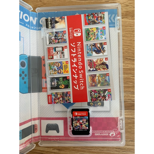 任天堂(ニンテンドウ)のマリオカート8 デラックス Switch エンタメ/ホビーのゲームソフト/ゲーム機本体(家庭用ゲームソフト)の商品写真