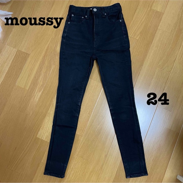 MOUSSY マウジー リバース スキニー デニム 24