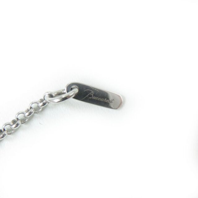 極美品☆Baccarat バカラ ミニメディチロングネックレス SV925×クリスタルガラス シルバー×クリスタル レディース 重量21.61g ケース付