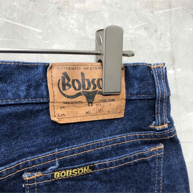 BOBSON - 国産ビンテージボブソンBOBSONストレート デニム BOBSON - 国産ビンテージボブソンBOBSONストレート デニム