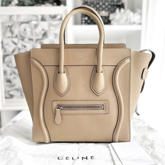 celine - 美品☆ セリーヌ ラゲージ マイクロ デューン トートバッグ ...