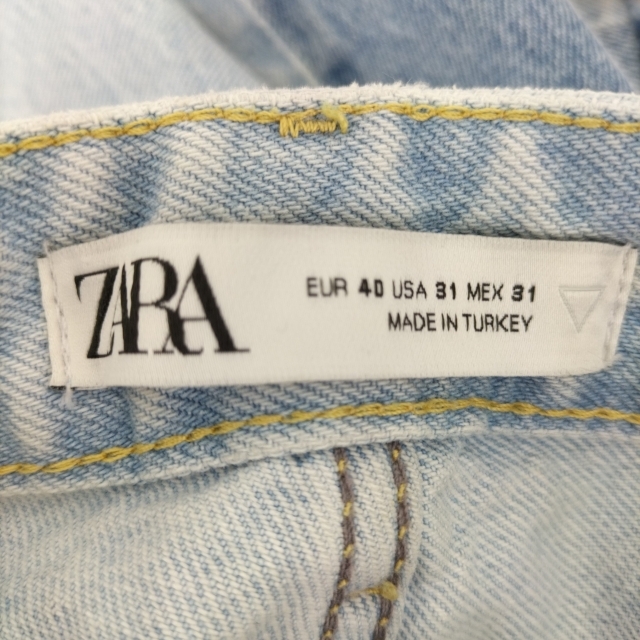 ZARA(ザラ)のZARA(ザラ) フレアパッチワークデニムパンツ メンズ パンツ デニム メンズのパンツ(デニム/ジーンズ)の商品写真