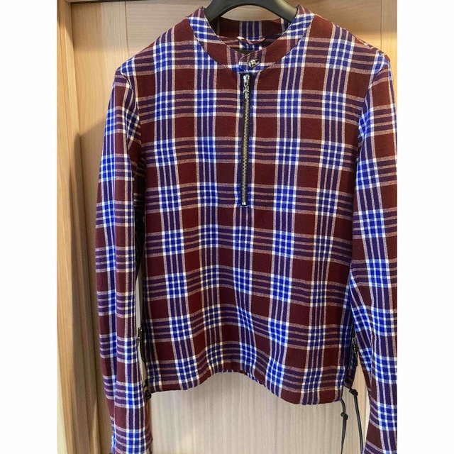 値下げ‼️クロムハーツ 半袖チェックシャツ-