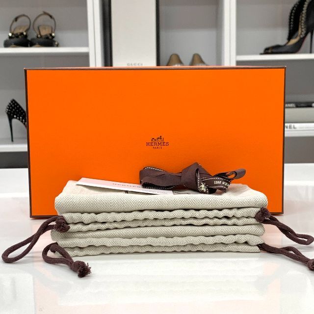 Hermes - 6295 未使用 エルメス ドリーミー レザー コリエドシアン