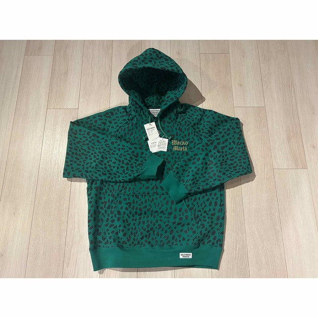 WACKOMARIA LEOPARD HOODED SWEAT SHIRT