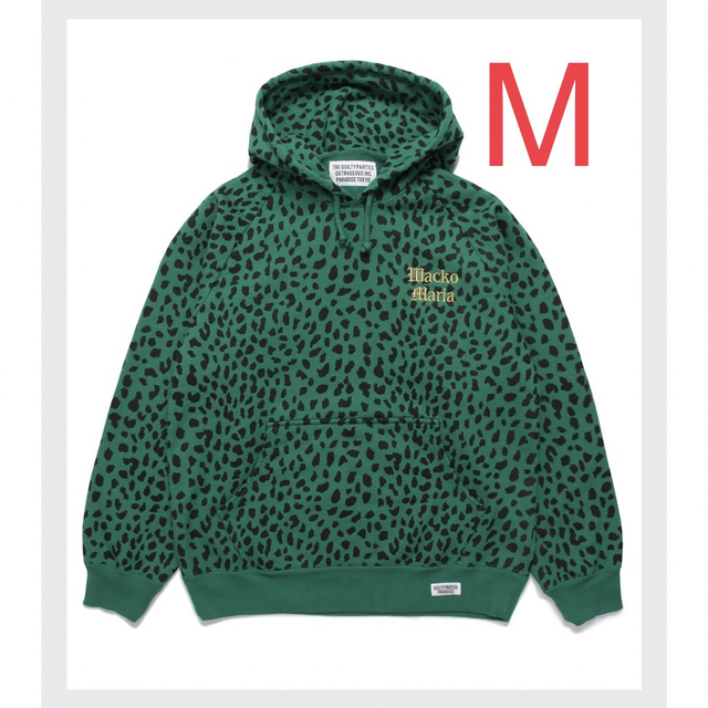 WACKOMARIA LEOPARD HOODED SWEAT SHIRT