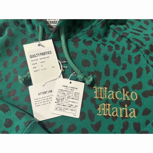 WACKOMARIA LEOPARD HOODED SWEAT SHIRT