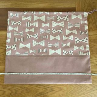 【mican様専用】巾着袋(縦35×横40cm)(外出用品)