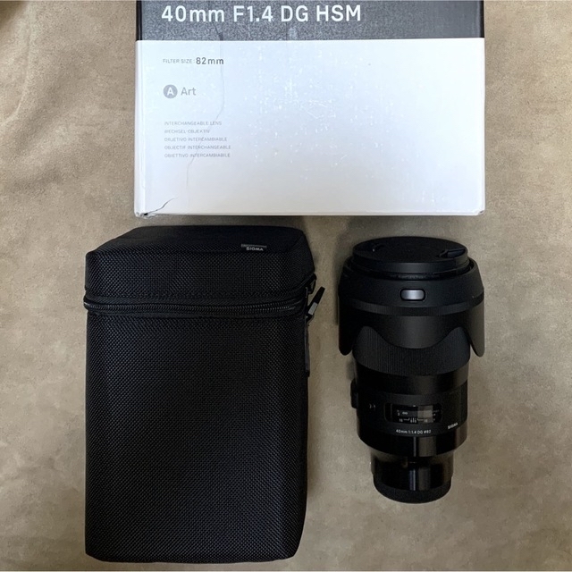 カメラSIGMA 40mm F1.4 DG HSM ART ソニー Eマウント レンズ