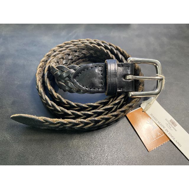 WHITEHOUSE COX - Whitehouse Cox P2274 28mm PLAITED BELT①