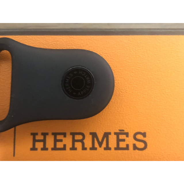 Apple Watch HERMES ブラックスポーツバンド 42/44/45 Apple Watch HERMES ブラックスポーツバンド 42/44/45