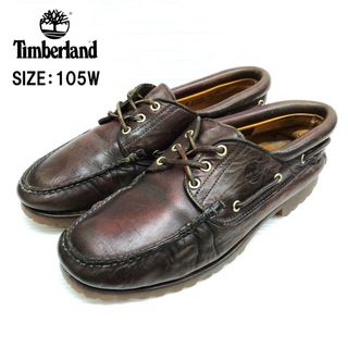 ティンバーランド(Timberland)の【中古】Timberland HERITAGE 3 EYE CLASSIC LUG 50009 ティンバーランド ヘリテージ 3アイ クラシック ラグ デッキシューズ バーガンディー サイズ：US 105W 古着 中古 mellow(デッキシューズ)