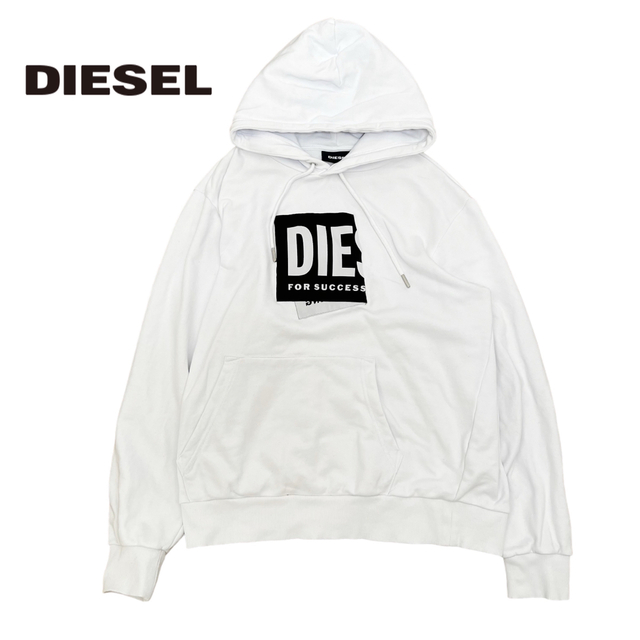 ⭐DIESEL⭐ディーゼル⭐プルオーバーパーカー⭐スウェットパーカー⭐フリンジ⭐