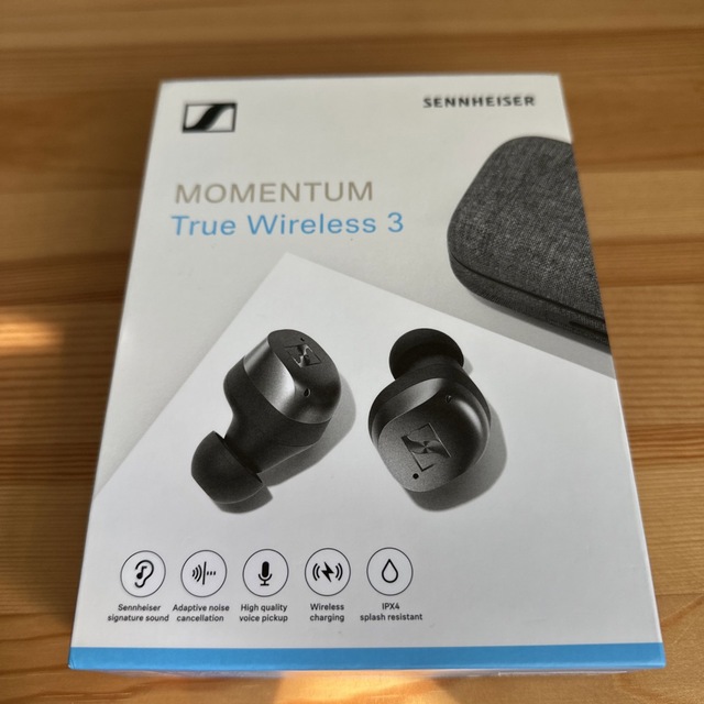 MOMENTUM True Wireless 3 Graphite ケース付き