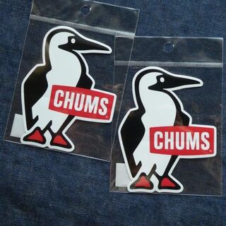チャムス(CHUMS)の2枚セット チャムス ステッカー Booby Bird S CH62-1622(その他)