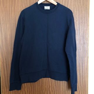 Acne Studios - Acne Studios スウェット プルオーバー ネイビーの通販