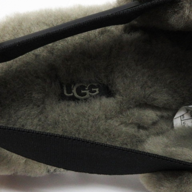 UGG(アグ)のアグ オーストラリア スーパーフラッフ スリッパ バーントオリーブ 9 レディースの靴/シューズ(サンダル)の商品写真