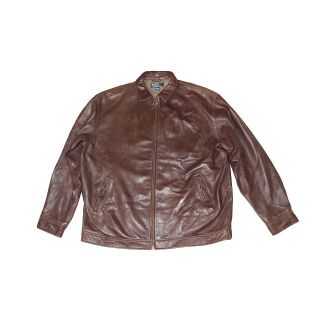 ポロラルフローレン(POLO RALPH LAUREN)のPOLO RALPH LAUREN LEATHER JACKET SIZE XL(レザージャケット)