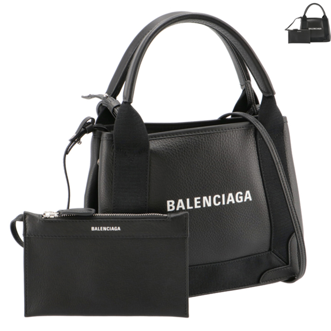 バレンシアガ BALENCIAGA トートバッグ ネイビー カバス XS レザー バッグ NAVY CABAS XS 2023年春夏新作 390346 D6WXNのサムネイル