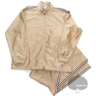 チャンピオン(Champion)のChampion ライン入り ジャージセットアップ L ゴールド系 菅田将暉(ジャージ)