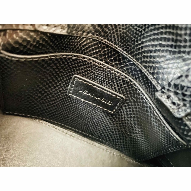 JEANASIS(ジーナシス)の【新品未使用】JEANASIS ジーナシス　ボストンミニショルダー　ブラック レディースのバッグ(ショルダーバッグ)の商品写真