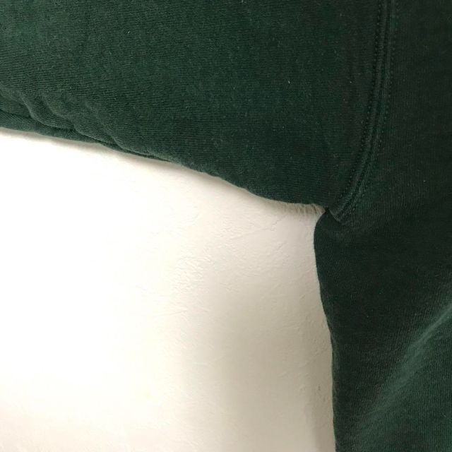 USA製 ティンバーランド スウェット トレーナー ロゴ 刺繍 グリーン 緑