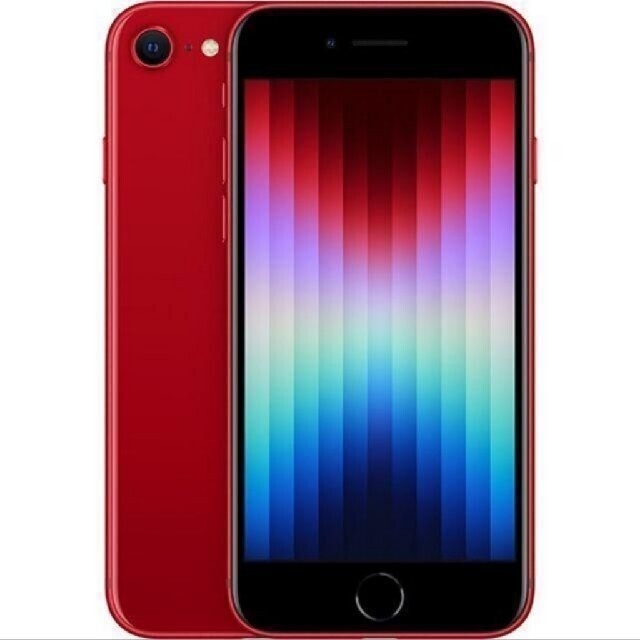 iPhone - 【新品未開封】iPhone SE3 64GB SIMフリー 赤 アイフォン