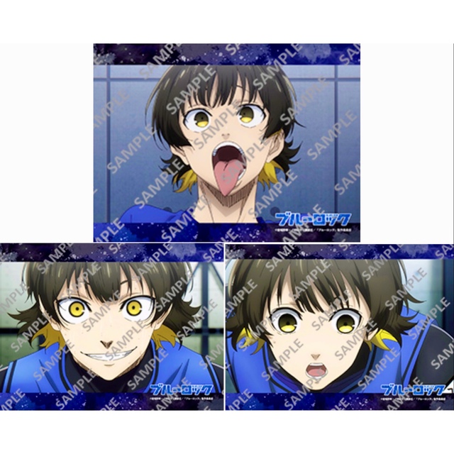 USED) Acrylic stand - Blue Lock / Bachira Meguru (07.蜂楽廻 キャラ