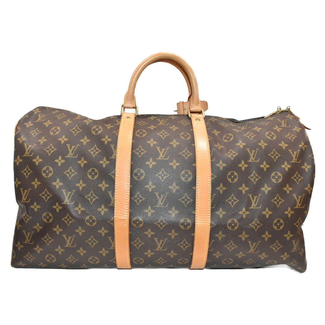 定番人気☆品】 LOUIS VUITTON キーポル55 M41424 モノグラム/ブラウン