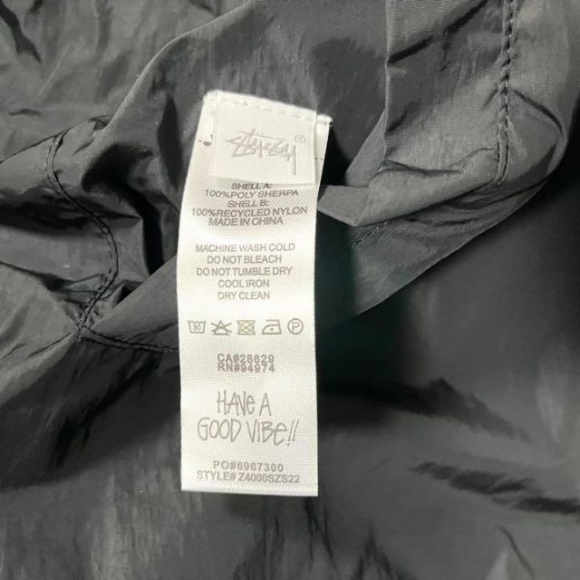 STUSSY - 【新品】8 BALL SHERPA JACKET Sサイズ グリーンの通販 by