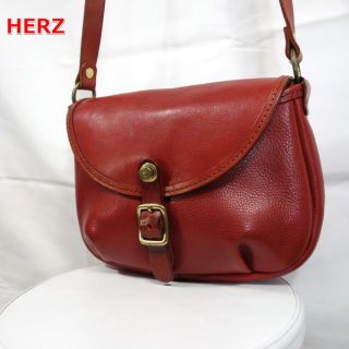 HERZ - 【定番】ヘルツ ソフトショルダーバッグ・ドイツホック留め(CK