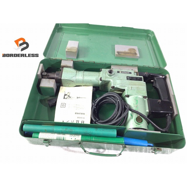 日立 - ☆中古品☆HITACHI 日立工機 ハンマードリル H55SB 六角 日立 - ☆中古品☆HITACHI 日立工機 ハンマードリル H55SB 六角