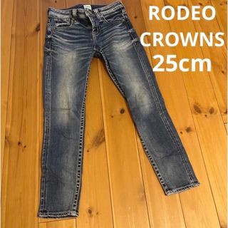 ロデオクラウンズ(RODEO CROWNS)のロデオクラウンズ　スキニーデニム　ジーンズ　パンsly moussy(Gジャン/デニムジャケット)