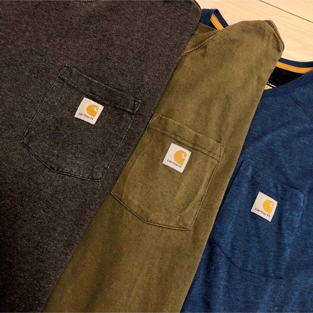 carhartt(カーハート)のCarhartt カーハート ポケットtシャツ ワンポイントロゴ メンズのトップス(Tシャツ/カットソー(半袖/袖なし))の商品写真