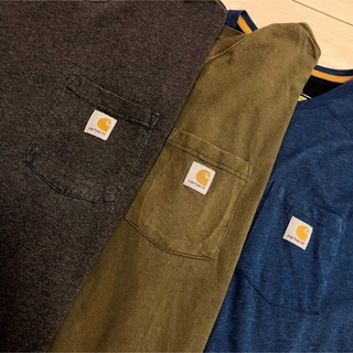 カーハート(carhartt)のCarhartt カーハート ポケットtシャツ ワンポイントロゴ(Tシャツ/カットソー(半袖/袖なし))