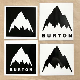 スポーツ/アウトドア◆旧ロゴ◆25㎝◆BURTON バートン カッティングステッカー  山