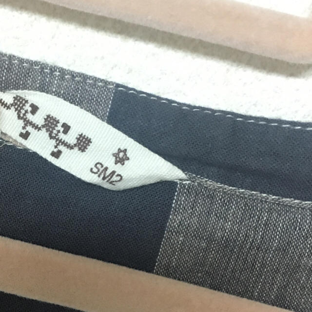 SM2(サマンサモスモス)のSM2 胸開きシャツ レディースのトップス(シャツ/ブラウス(長袖/七分))の商品写真