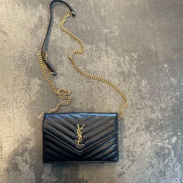 大放出セール】 Yves Saint Laurent - サンローラン ウォレットポーチ