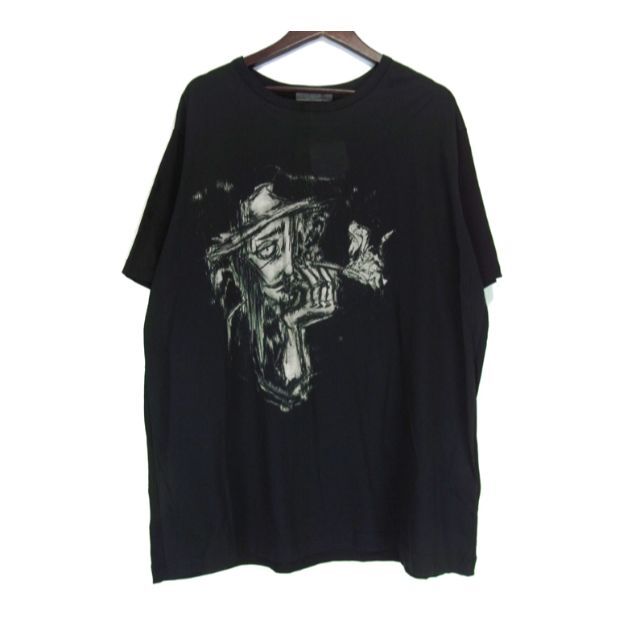 ヨウジヤマモトYOHJI YAMAMOTO■22SS スモーキングTシャツ