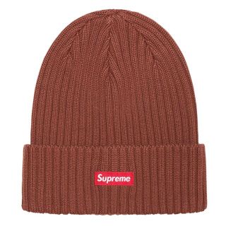 シュプリーム(Supreme)のSupreme☆22ss！Overdyed Beanie（茶）☆(ニット帽/ビーニー)