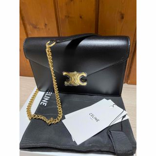 セリーヌ(CELINE)のセリーヌ　トリオンフ　チェーンウォレット　新品未使用(ショルダーバッグ)