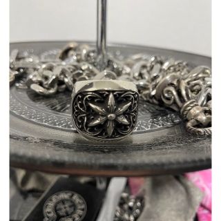 クロムハーツ(Chrome Hearts)の正規　クロムハーツ　オーバルスターリング(リング(指輪))