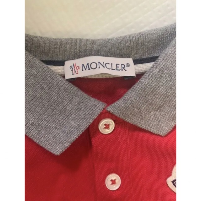 MONCLER(モンクレール)のモンクレール  ポロシャツ　サイズ6-9month キッズ/ベビー/マタニティのベビー服(~85cm)(シャツ/カットソー)の商品写真