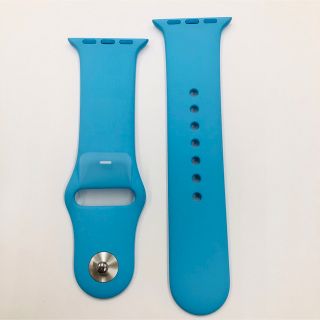 アップルウォッチ(Apple Watch)のアップルウォッチ スポーツバンド ブルー Apple Watch 38mm用(その他)