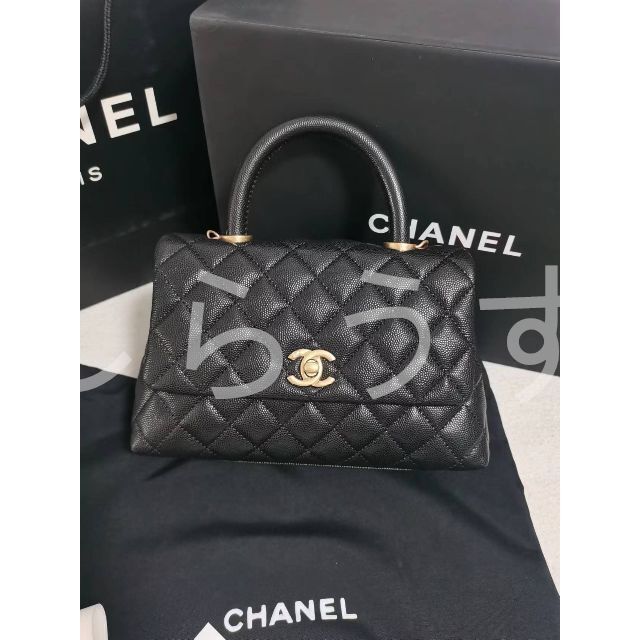 お気に入り - CHANEL 正規店購入 ショルダーバッグ ココハンドル ネル