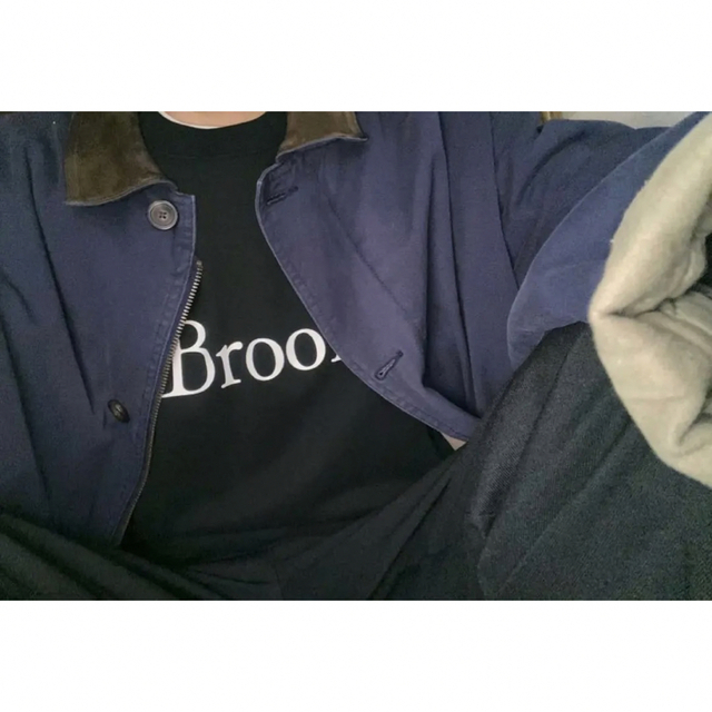 Brook 2022AW logo design sweat ブラック 黒 - スウェット