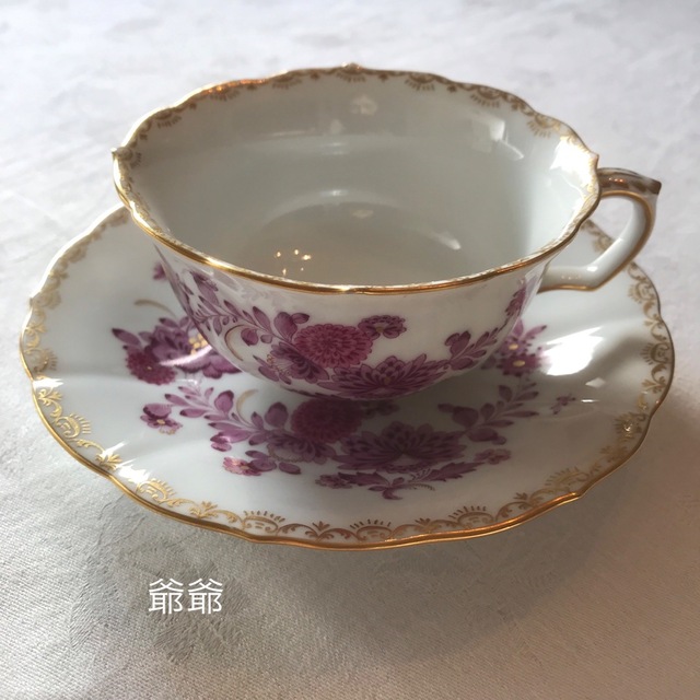 MEISSEN(マイセン)の☆御専用　マイセン／シノワズリ 柿右衛門 サーヴィス「東洋の花／昆虫と蝶」21点 インテリア/住まい/日用品のキッチン/食器(食器)の商品写真