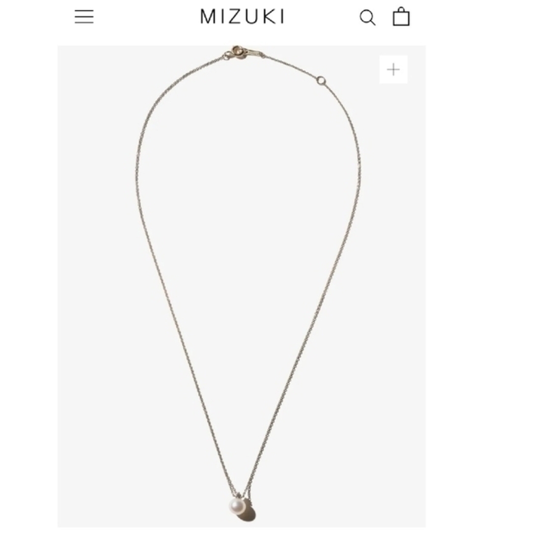 MIZUKI ミズキ pearl&diamondネックレスアクセサリー