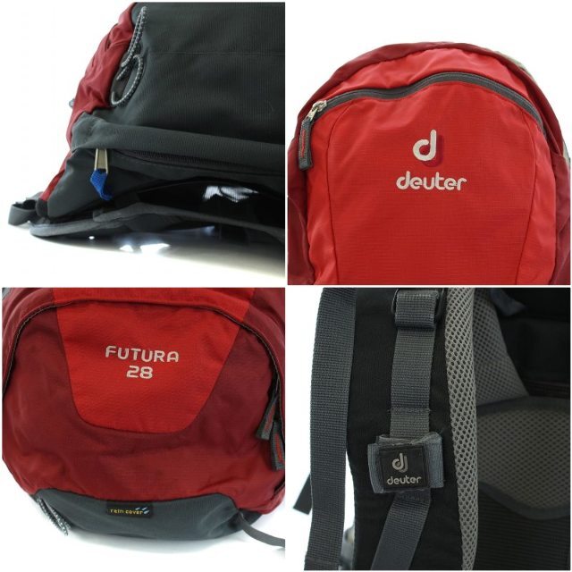 Deuter(ドイター)のdeuter フューチュラ28 FUTURA28 リュック バックパック 赤 スポーツ/アウトドアのアウトドア(登山用品)の商品写真